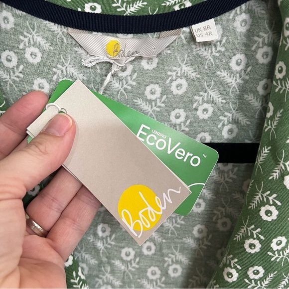 *NEW* Boden Fixed Wrap Jersey Dress - Picture 9 of 16